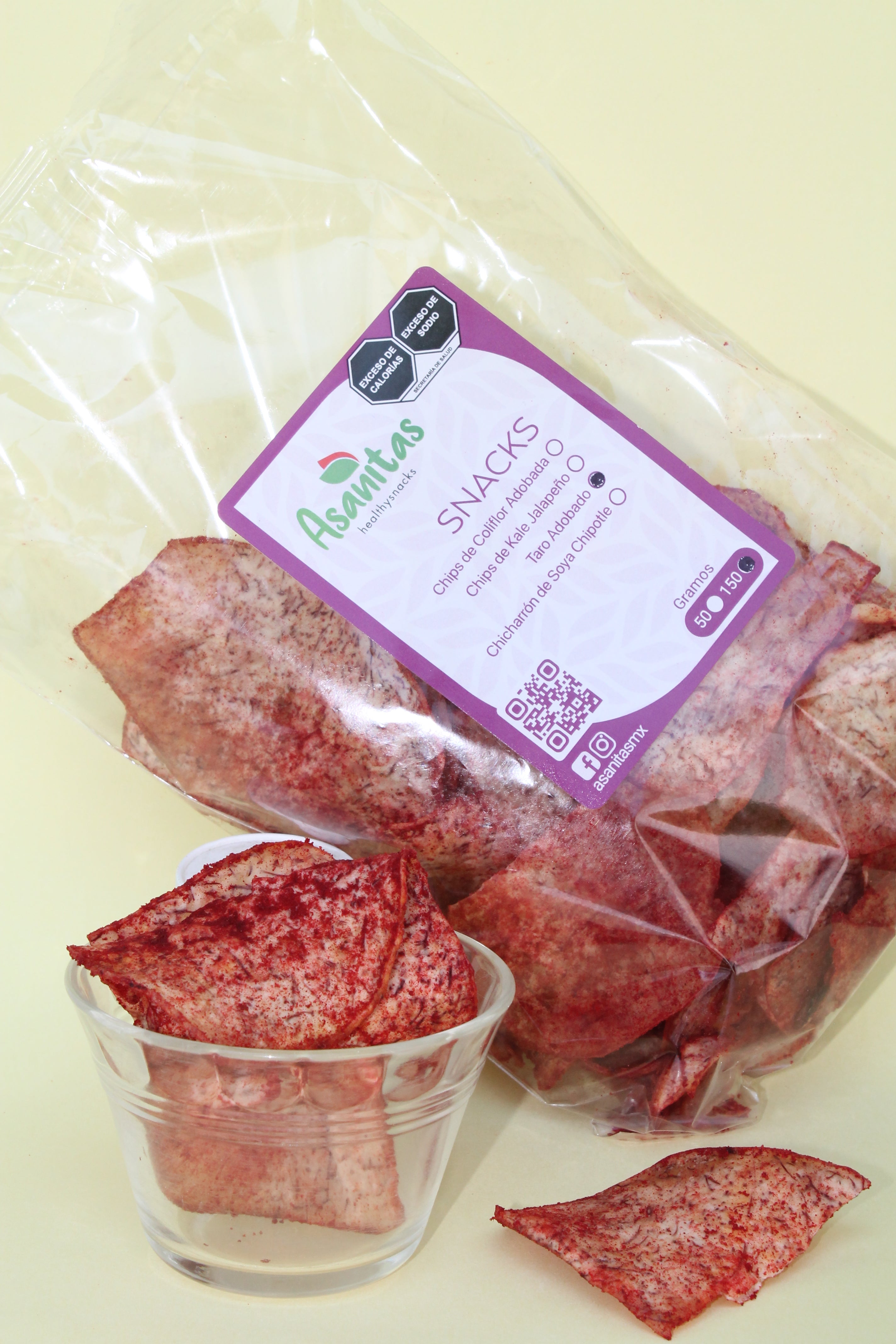 Chips de Taro Adobado Asanitas