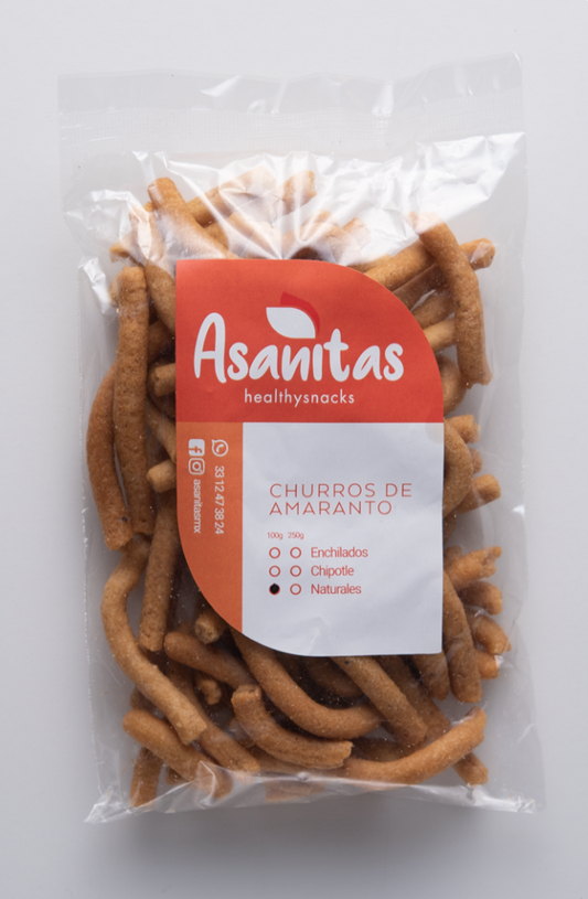 Churros de Amaranto Natural/Limon